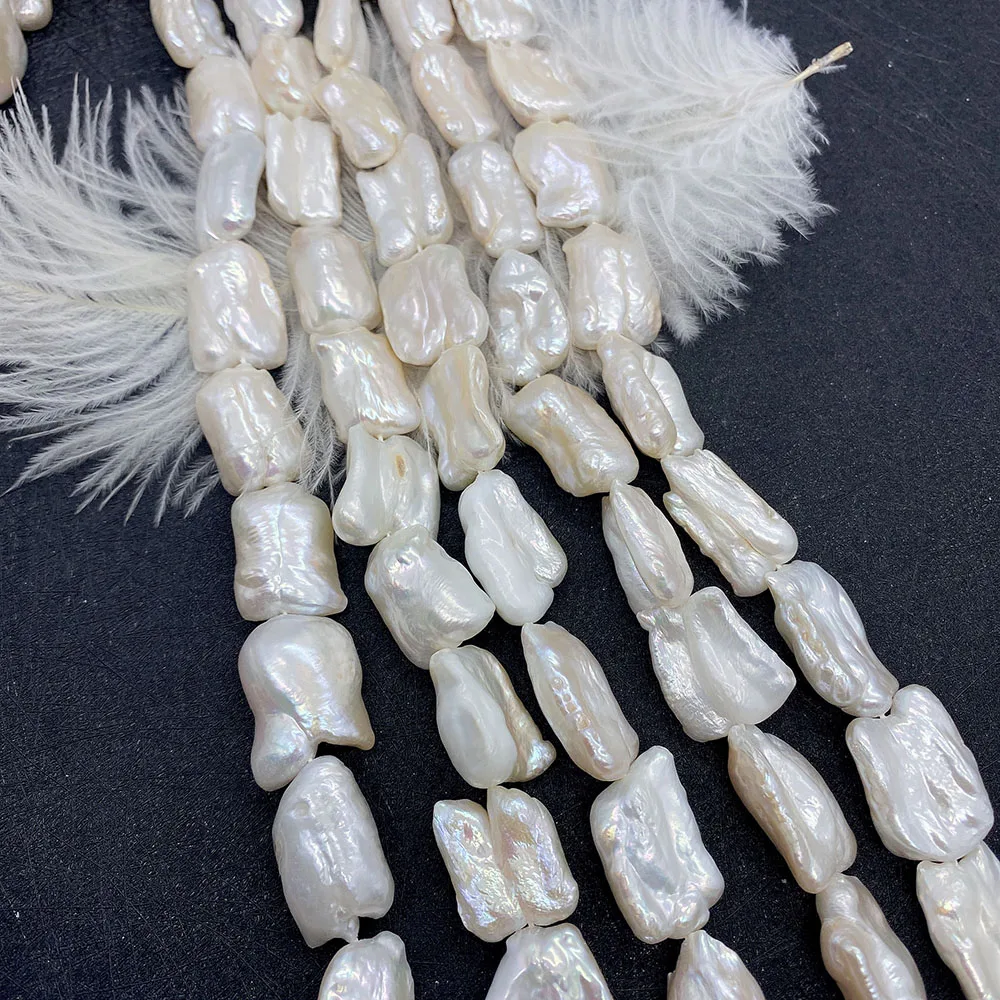 High Quality 100% Natural Freshwater Pearls Baroque Irregular Pipa Beads 12-25mm Making Jewelry DIY Necklace Earrings Bracelet
High Quality 100% Natural Freshwater Pearls Baroque Irregular Pipa Beads 12-25mm Making Jewelry DIY Necklace Earrings Bracelet