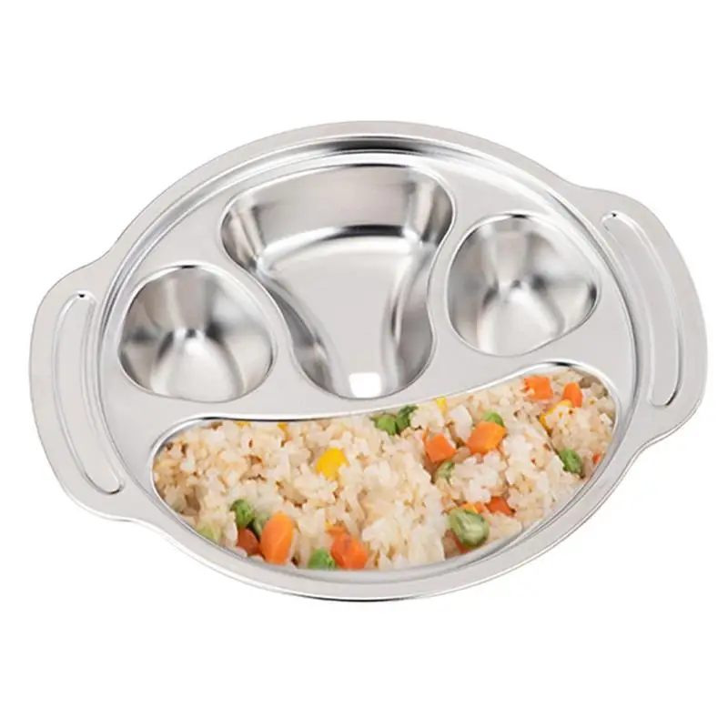 Divided Metal Plate Stainless Steel Toddler Plates Baby Plates Dinner Plates Steel Plate Divided Plates Reusable Kids Toddlers
Divided Metal Plate Stainless Steel Toddler Plates Baby Plates Dinner Plates Steel Plate Divided Plates Reusable Kids Toddlers