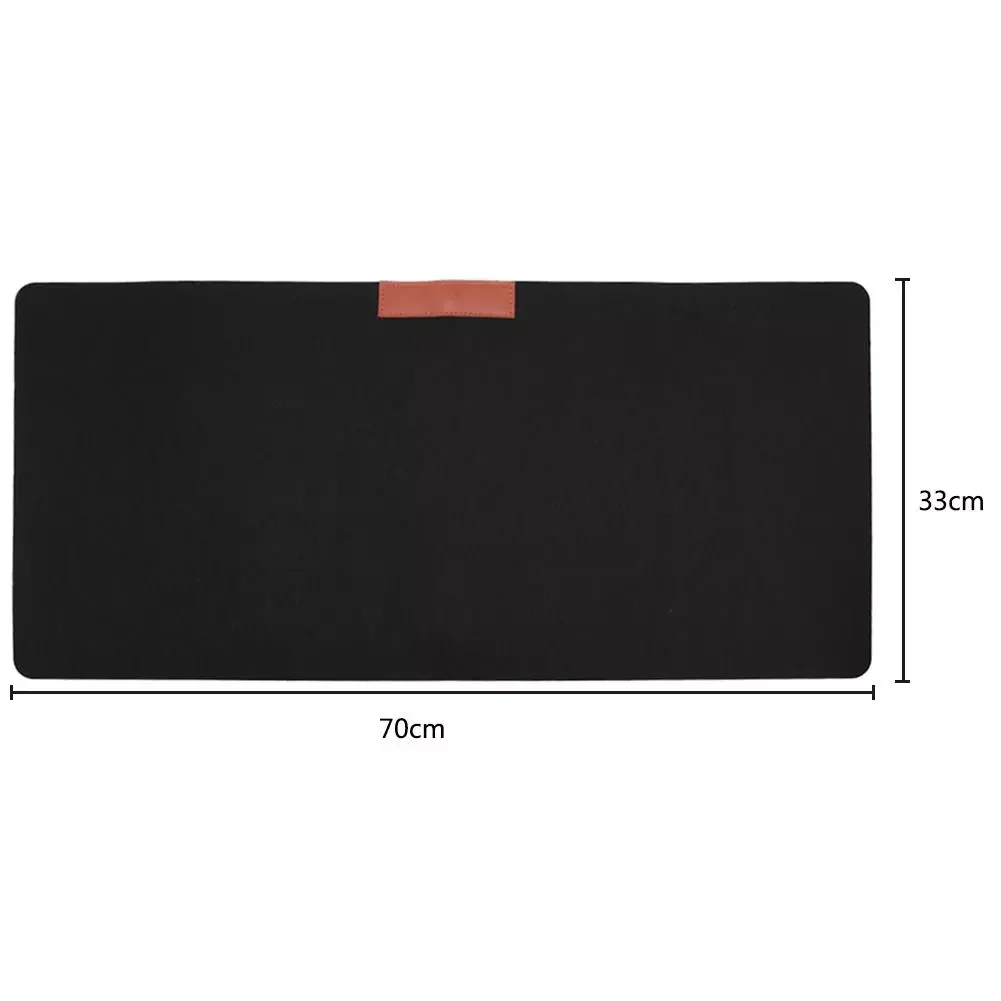 Large Office Computer Desk Mat Modern Table Keyboard Mouse Pad Wool Felt Laptop Cushion Desk Mat Gamer Mousepad Mat 700*330mm
Large Office Computer Desk Mat Modern Table Keyboard Mouse Pad Wool Felt Laptop Cushion Desk Mat Gamer Mousepad Mat 700*330mm