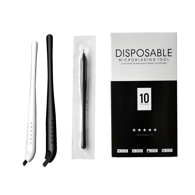 10pcs Dissposable microblading pen 18U/14pin EO Gas Sterilized 3D Micro Blade Tools Permanent makeup machine Eyebrow tattoo
10pcs Dissposable microblading pen 18U/14pin EO Gas Sterilized 3D Micro Blade Tools Permanent makeup machine Eyebrow tattoo