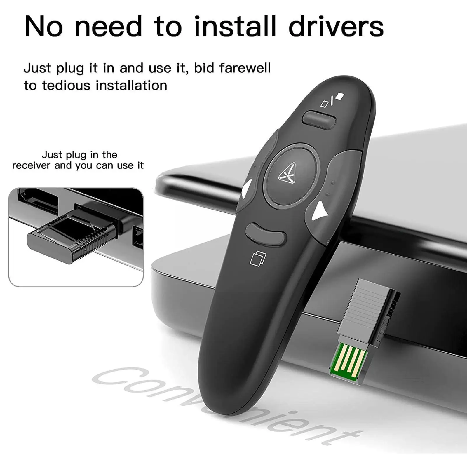 2,4 ГГц Беспроводная проекционная ручка Usb для презентаций Powerpoint флип-ручка для презентаций с управлением презентацией на странице Ppt пульт д...
2,4 ГГц Беспроводная проекционная ручка Usb для презентаций Powerpoint флип-ручка для презентаций с управлением презентацией на странице Ppt пульт д...