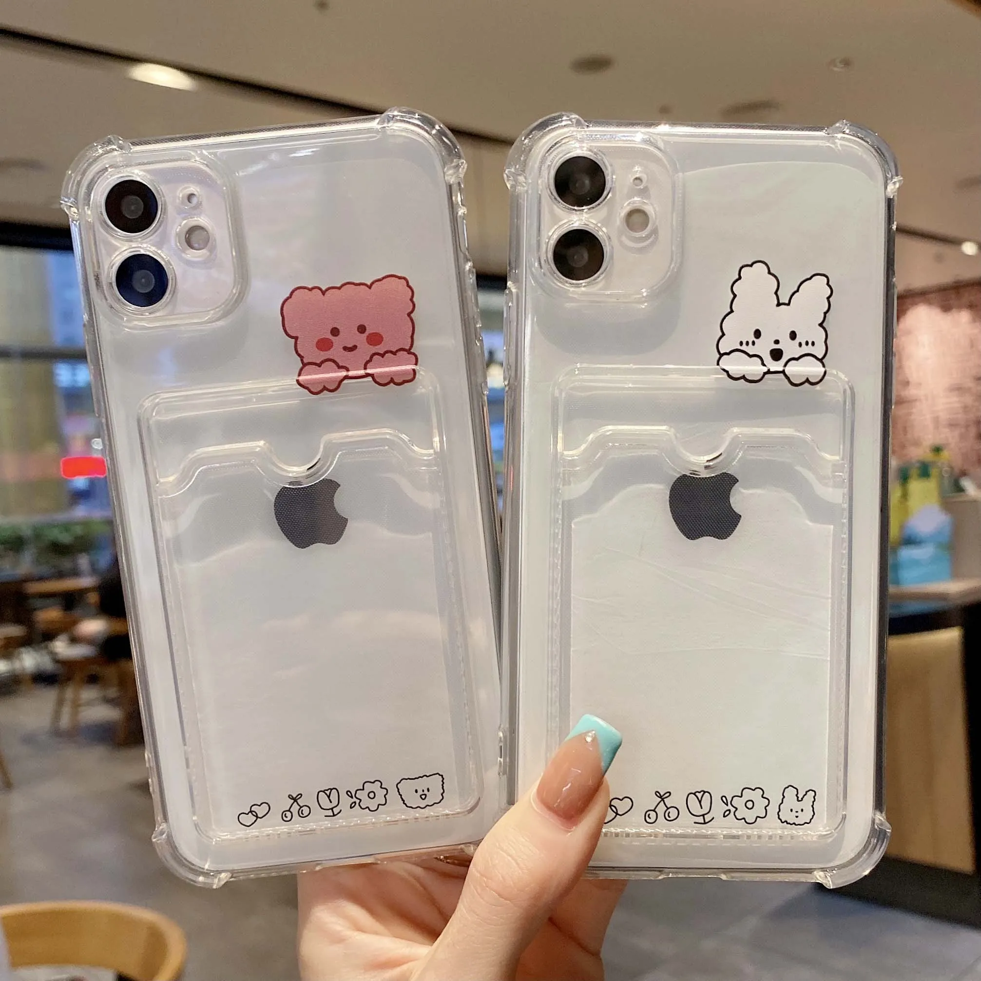 Cartoon Card Pouch Phone Cases for iPhone 13 11 12 Pro Max Mini XR XS-Max X XS 7 8 Plus Se 2020 Airbag Soft Tpu Back Cover Case
Cartoon Card Pouch Phone Cases for iPhone 13 11 12 Pro Max Mini XR XS-Max X XS 7 8 Plus Se 2020 Airbag Soft Tpu Back Cover Case