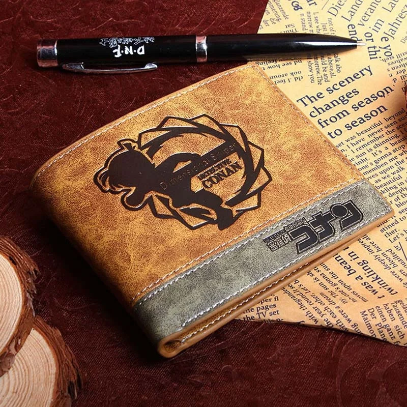 Мужской кошелек цвета хаки с надписью «Detective Conan Tonari No Fairydust sususuwatar»
Мужской кошелек цвета хаки с надписью «Detective Conan Tonari No Fairydust sususuwatar»