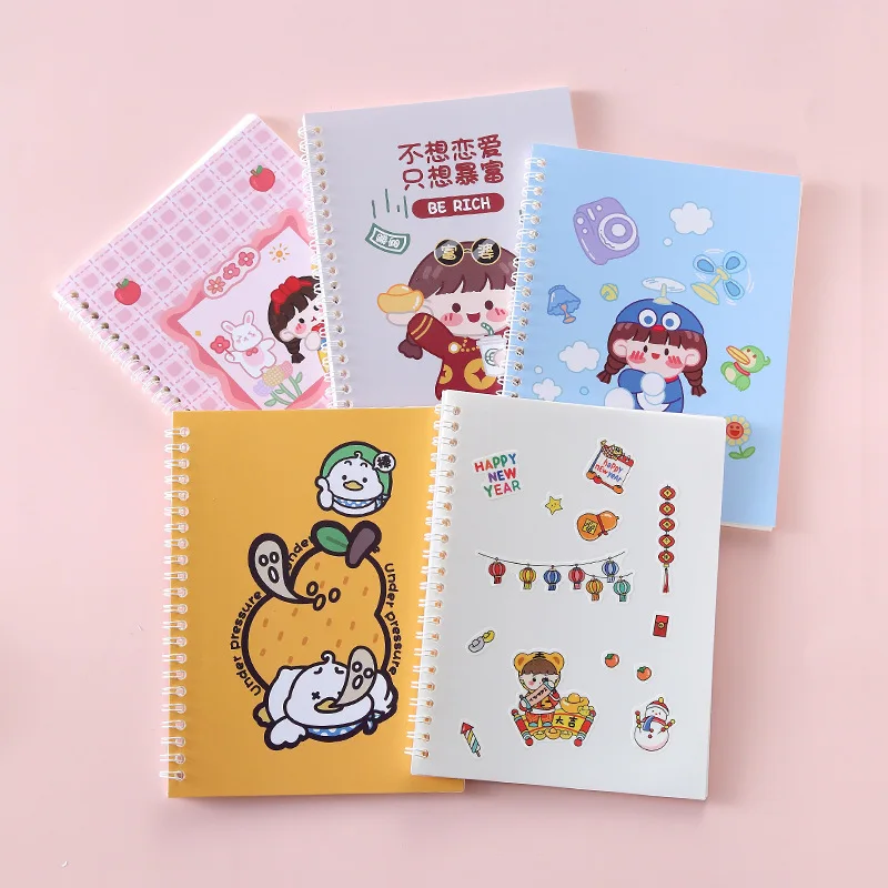 Cartoon Cute Loose-leaf Notebook Kawaii Daily Weekly Planner Agenda Schedules Stationery Office School Supplies Carnet
Cartoon Cute Loose-leaf Notebook Kawaii Daily Weekly Planner Agenda Schedules Stationery Office School Supplies Carnet
