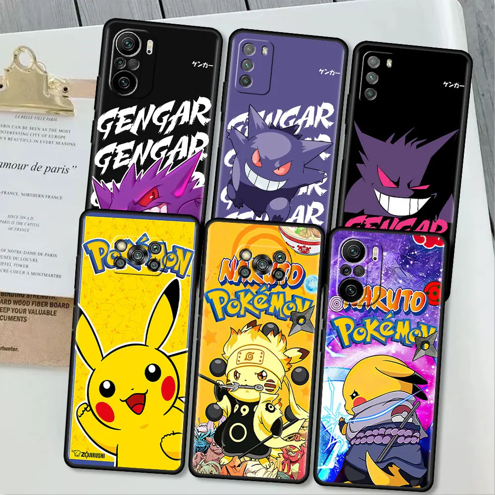 Soft Phone Case for Xiaomi Mi Poco X3 NFC M3 X4 Pro F3 11 Lite 11T Blakc Celular Cover Redmi Note 9S K40 Pikachu Naruto Ninja
Soft Phone Case for Xiaomi Mi Poco X3 NFC M3 X4 Pro F3 11 Lite 11T Blakc Celular Cover Redmi Note 9S K40 Pikachu Naruto Ninja