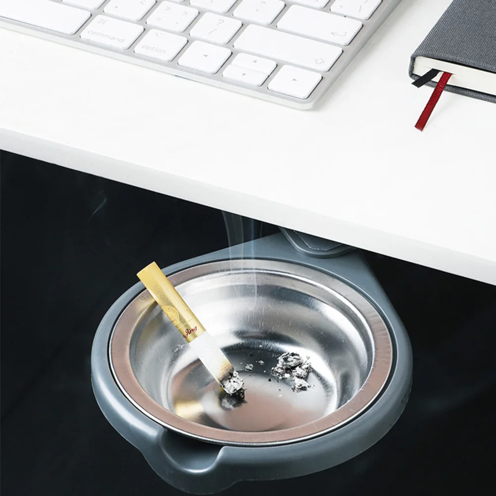 Hidden Ashtray Stainless Steel Rotating Under Table Ashtray Holder Storage
Hidden Ashtray Stainless Steel Rotating Under Table Ashtray Holder Storage