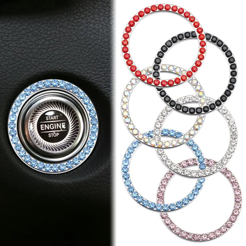 Car Ignition Diamond Sticker 3D Switch for Auto Motorcycle Styling Rhinestone Bling Decoration Circle Cover Decal
Car Ignition Diamond Sticker 3D Switch for Auto Motorcycle Styling Rhinestone Bling Decoration Circle Cover Decal