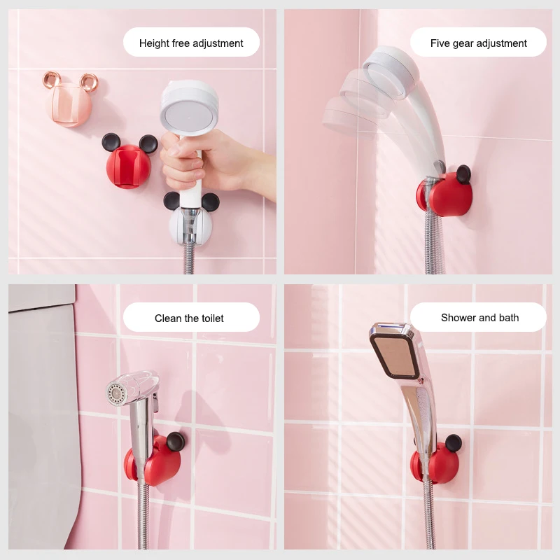 Traceless Cartoon Non Perforated Shower Holder Shower Head Holder Adjustable Self-Adhesive Shower Head Bracket Bathroom Bracket
Traceless Cartoon Non Perforated Shower Holder Shower Head Holder Adjustable Self-Adhesive Shower Head Bracket Bathroom Bracket