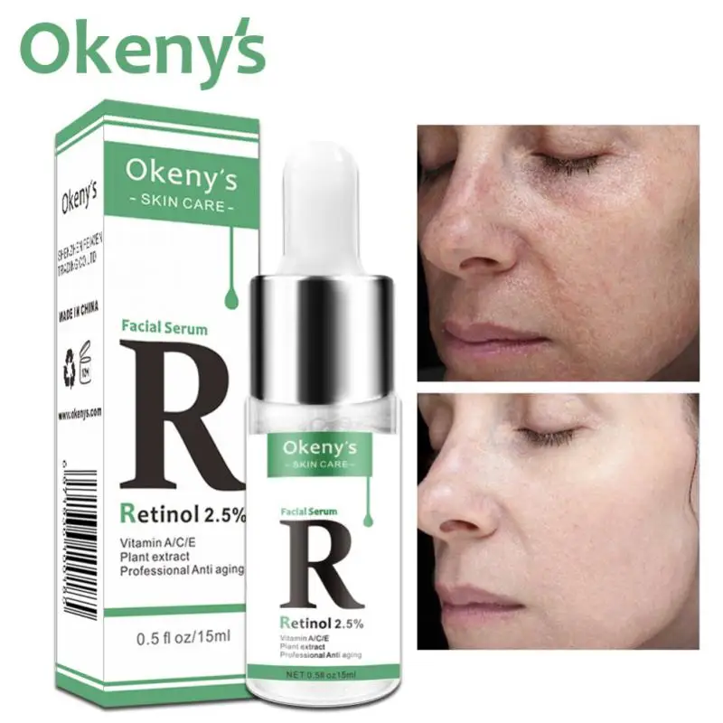 Retinol 2.5% Face Serum Facial Skin Care Anti Wrinkle Remove Dark Spots Anti-Aging Whitening Essences Solution Korean Cosmetic
Retinol 2.5% Face Serum Facial Skin Care Anti Wrinkle Remove Dark Spots Anti-Aging Whitening Essences Solution Korean Cosmetic