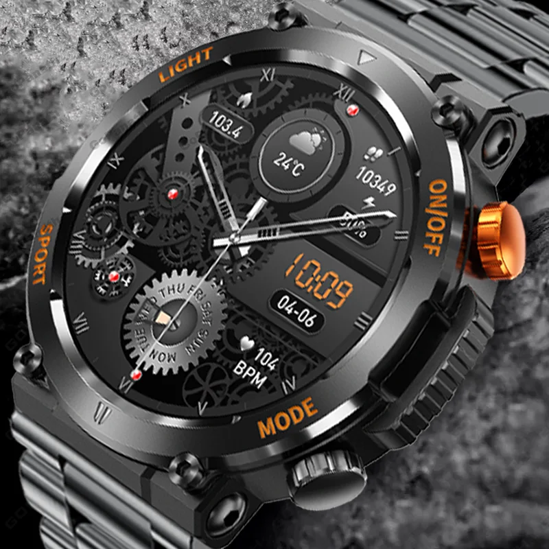 New Compass Watches Men Smart Watch Sports Fitness Bluetooth Call HD Full Touch Screen 450Amh Battery Waterproof Smartwatch Men
New Compass Watches Men Smart Watch Sports Fitness Bluetooth Call HD Full Touch Screen 450Amh Battery Waterproof Smartwatch Men