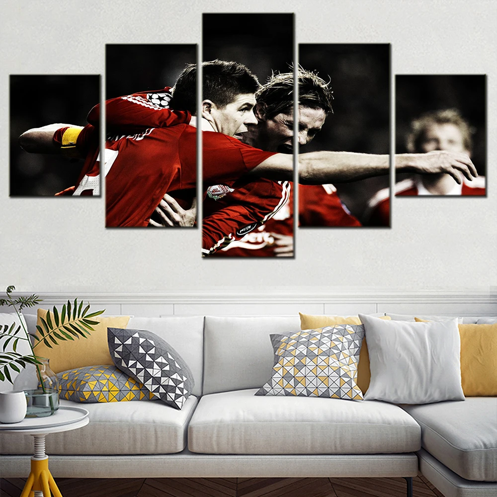 Canvas Paintings 5 Pieces Liverpool F.C Members Art Posters and Prints Mural Pictures Home Wall Decoration Interior Paintings
Canvas Paintings 5 Pieces Liverpool F.C Members Art Posters and Prints Mural Pictures Home Wall Decoration Interior Paintings