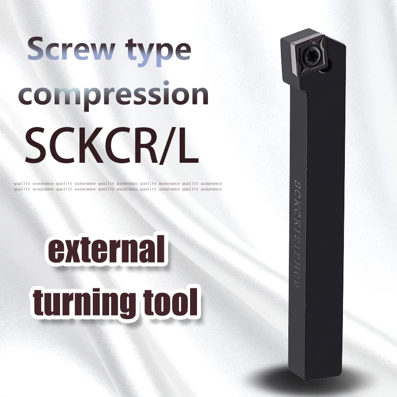 SCKCR1212 SCKCR1616 SCKCR2020 SCKCR2525 External Turning Tool SCKCR SCKCL Cutter Bar CNC Lathe Bar Turning Holder
SCKCR1212 SCKCR1616 SCKCR2020 SCKCR2525 External Turning Tool SCKCR SCKCL Cutter Bar CNC Lathe Bar Turning Holder