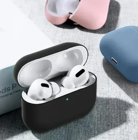 for AirPods Pro Protective Case Silicone New Solid Color Apple Bluetooth Headset Soft Case Protective Cover
for AirPods Pro Protective Case Silicone New Solid Color Apple Bluetooth Headset Soft Case Protective Cover