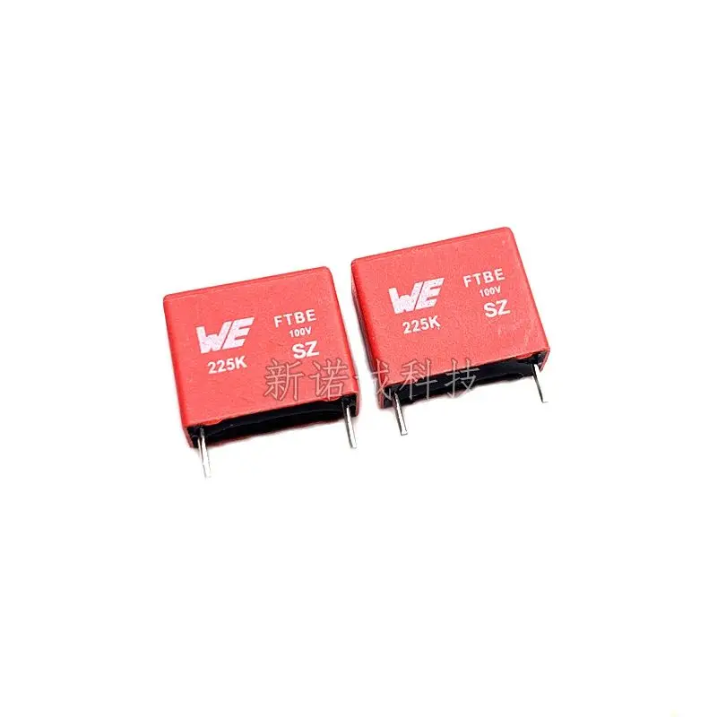 10pcs/ WE FTBE 100V 225 2.2UF 2U 2 100 V225 correction safety gauge film capacitor foot distance 15mm
10pcs/ WE FTBE 100V 225 2.2UF 2U 2 100 V225 correction safety gauge film capacitor foot distance 15mm