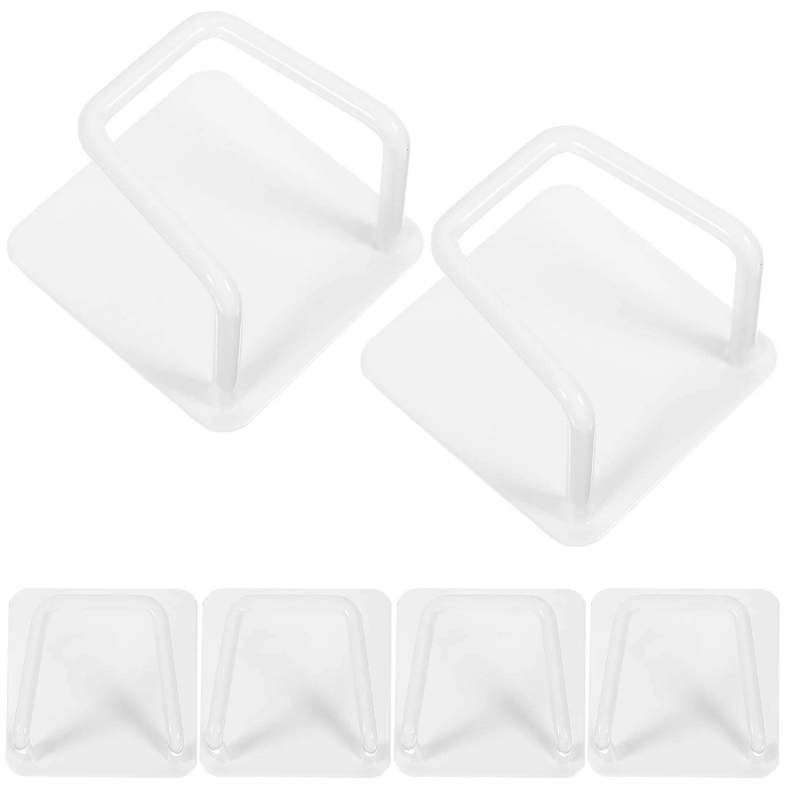 6 Pcs Storage Hooks Baseball Cap Hat Organizer Household Racks Caps Wall White Holder
6 Pcs Storage Hooks Baseball Cap Hat Organizer Household Racks Caps Wall White Holder