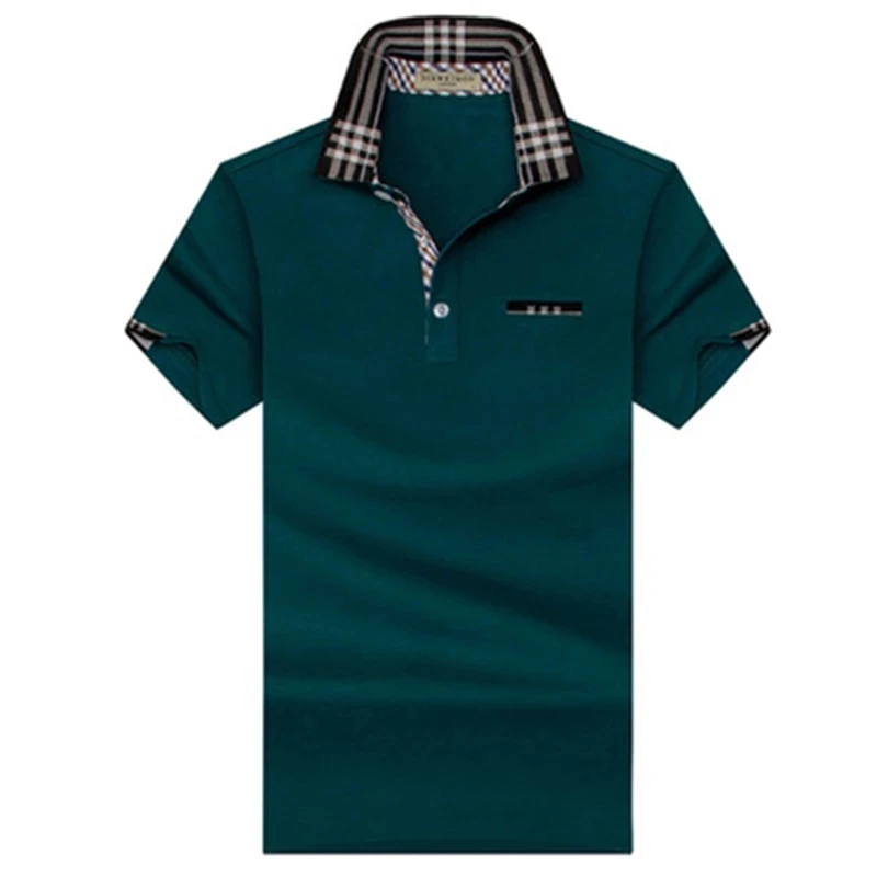 Summer Men's Lapel Pocket T-Shirt Business Casual POLO Shirt Men's Large Size Custom Fashion Cotton Breathable Top S-10XL
Summer Men's Lapel Pocket T-Shirt Business Casual POLO Shirt Men's Large Size Custom Fashion Cotton Breathable Top S-10XL