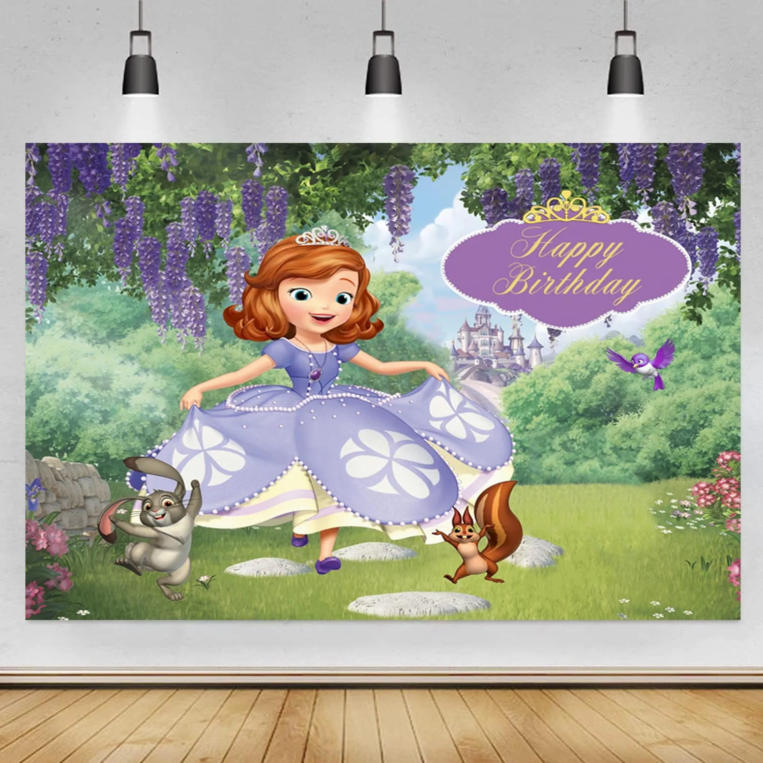 Little Princess Sofia Backdrop Baby Shower Girl Birthday Party Supplies Photography Background Photo Studio Props Banner
Little Princess Sofia Backdrop Baby Shower Girl Birthday Party Supplies Photography Background Photo Studio Props Banner