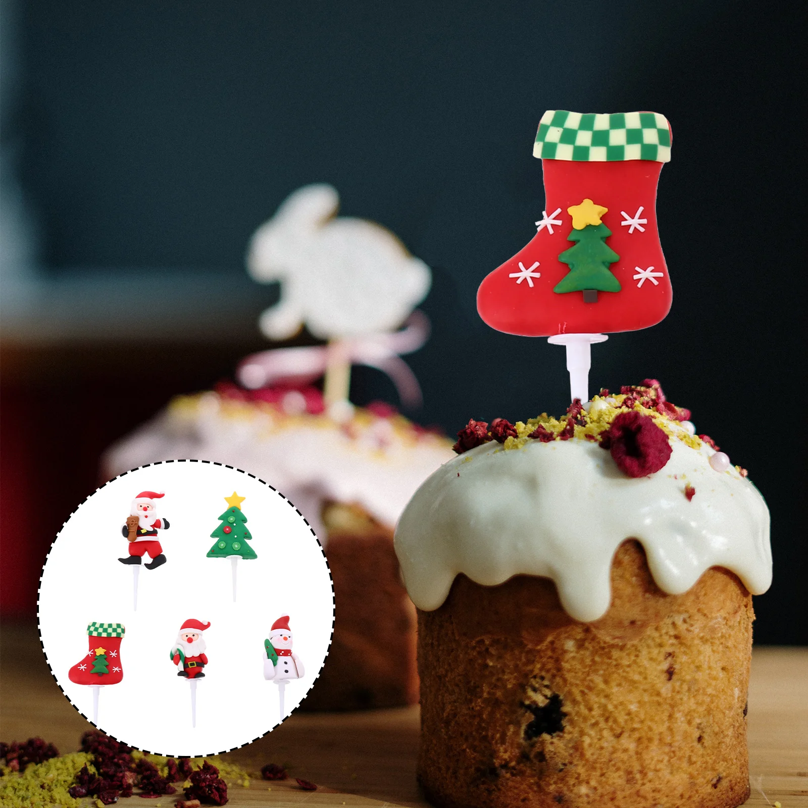 Cupcake Picks Christmaspick Topper Drinks Santa Gift Favor Party Supplies Fruit Decorating Decoration Holiday Cocktail Tree
Cupcake Picks Christmaspick Topper Drinks Santa Gift Favor Party Supplies Fruit Decorating Decoration Holiday Cocktail Tree