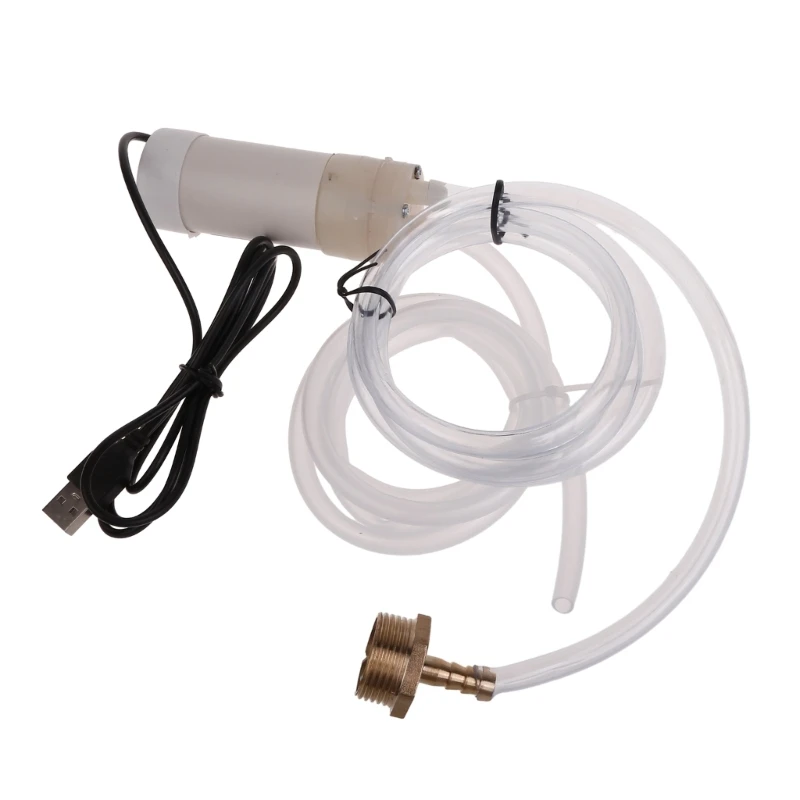 

USB Mini Water Pump 4L/min Self-priming Pump Low Power Consumption Water Pump for Fish Water Dispenser