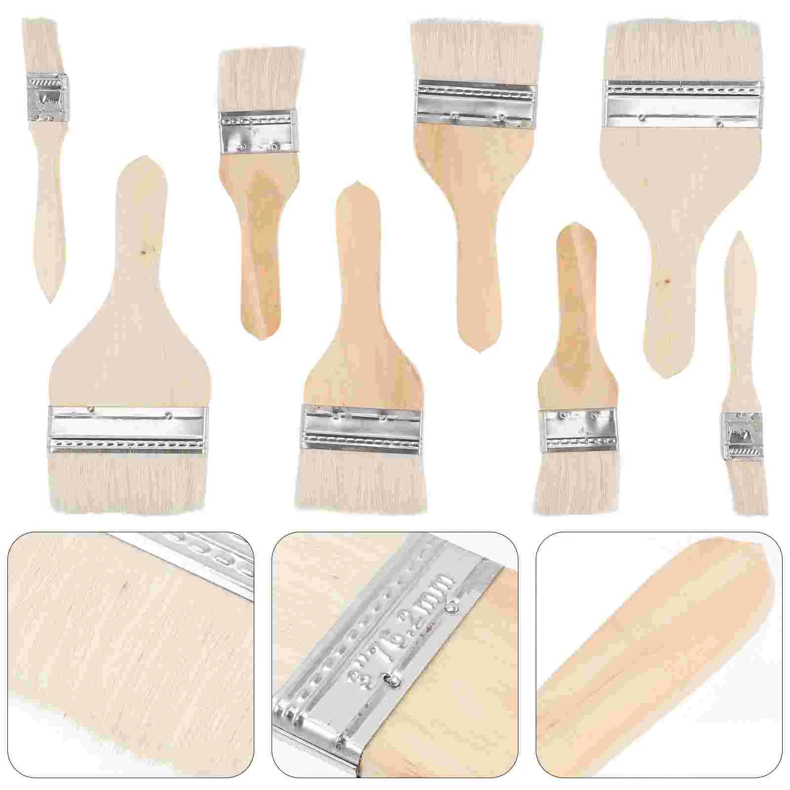 8pcs Bristles Brushes Brushes Chip Brush Wall Painting Brush Chip Brush Furniture Painting Brush
8pcs Bristles Brushes Brushes Chip Brush Wall Painting Brush Chip Brush Furniture Painting Brush