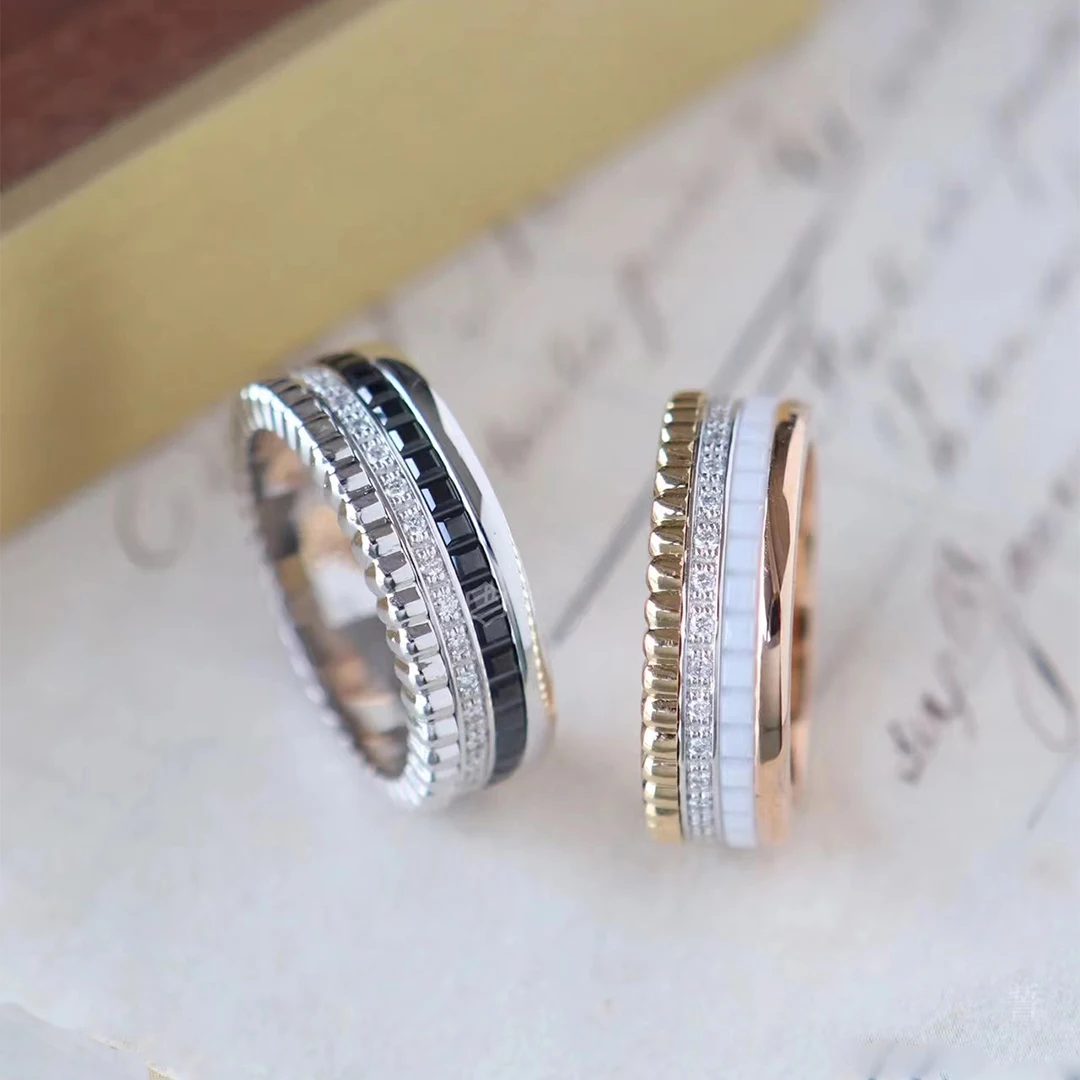 2022 new original luxury jewelry ceramic diamond-encrusted couple rings for men and women are high quality and do not fade.
2022 new original luxury jewelry ceramic diamond-encrusted couple rings for men and women are high quality and do not fade.