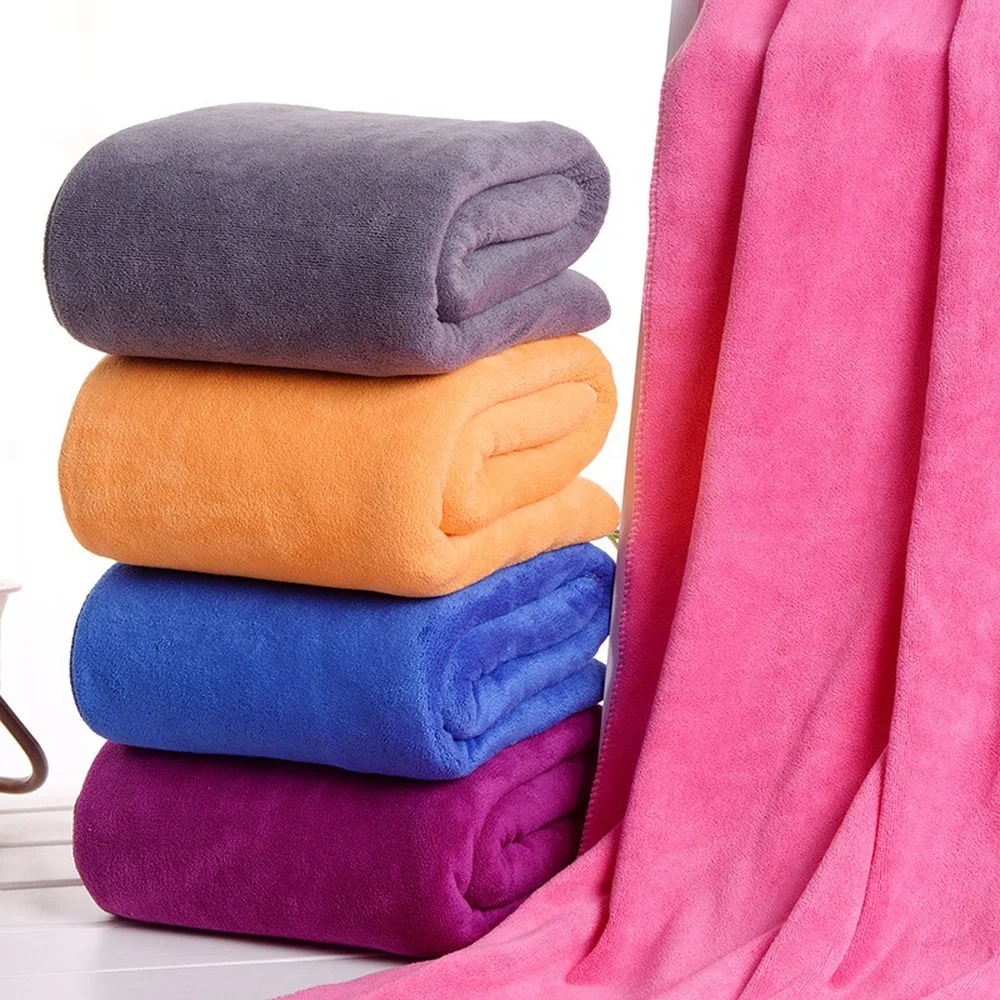 Microfiber Thickened Large Bath Towel Beauty Salon Hotel Bath Towel 180*80 Adult Bath Towel
Microfiber Thickened Large Bath Towel Beauty Salon Hotel Bath Towel 180*80 Adult Bath Towel