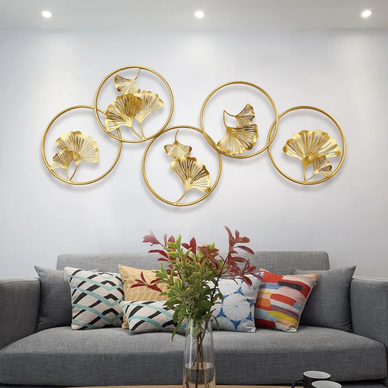 Chinese Style Ginkgo Leaf TV Background Wall Hanging Hotel Living Room Dining Room Hanging Decoration Metal Wall Decoration
Chinese Style Ginkgo Leaf TV Background Wall Hanging Hotel Living Room Dining Room Hanging Decoration Metal Wall Decoration