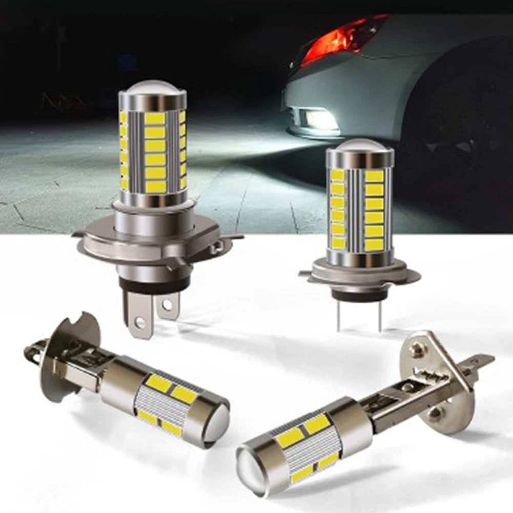 1pc Motorcycle LED Headlight Car LED Fog Light 5630-33SMD H4 H7 H1 H3 Super Bright Metal IP67 6000K Universal
1pc Motorcycle LED Headlight Car LED Fog Light 5630-33SMD H4 H7 H1 H3 Super Bright Metal IP67 6000K Universal