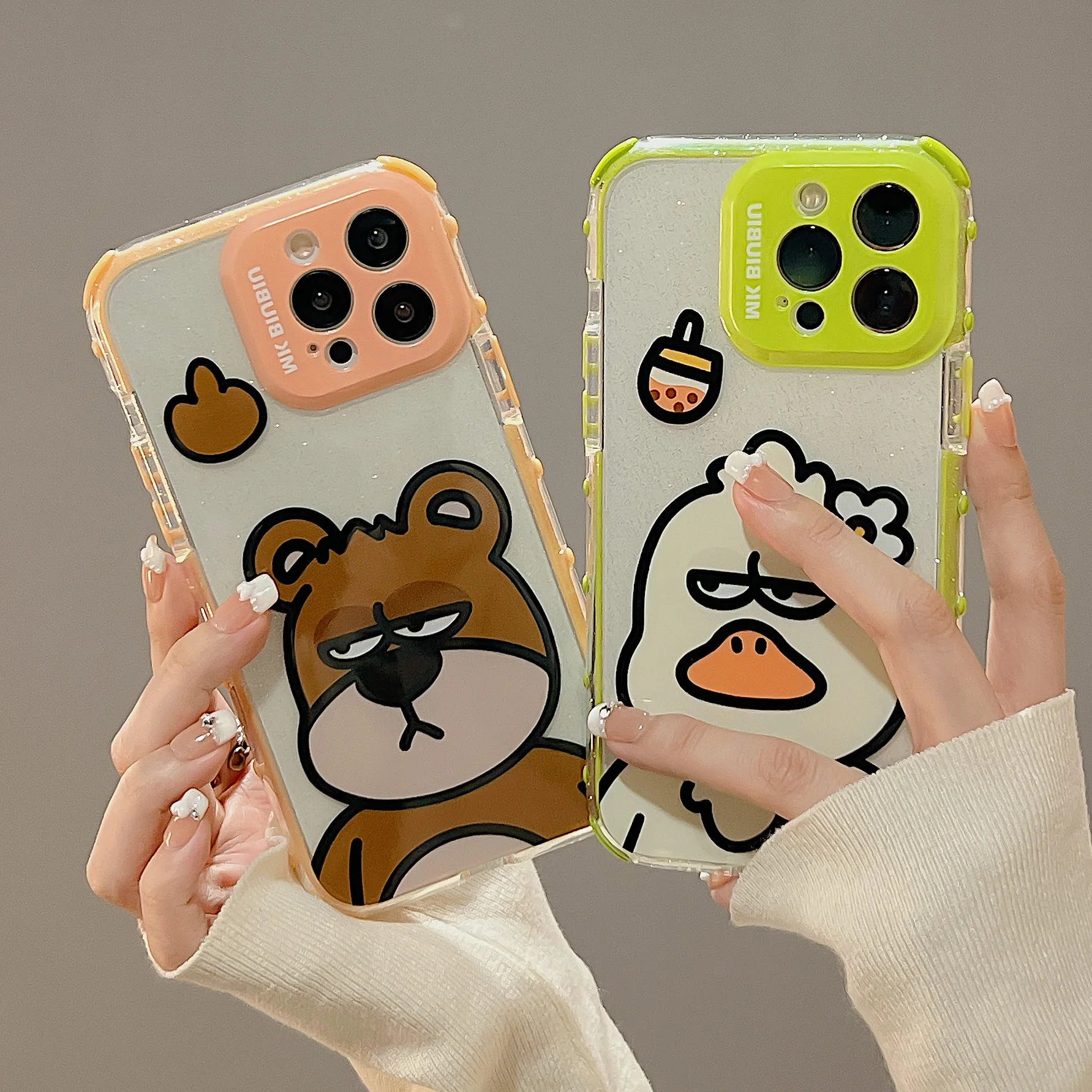 Glitter powder phone case for iphone 11/12/13/14 pro max for woman Cartoon animal transparent cases for iphone 12 pro/13 pro max
Glitter powder phone case for iphone 11/12/13/14 pro max for woman Cartoon animal transparent cases for iphone 12 pro/13 pro max