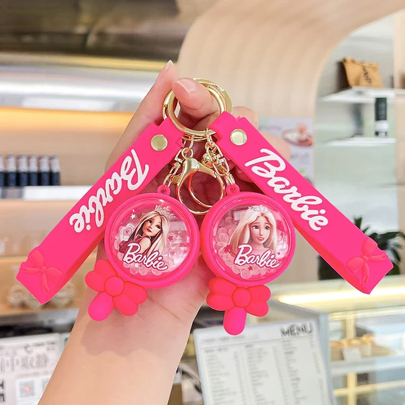 MINISO Barbie Pvc Keychain Pink Barbie Cartoon Jewelry Accessories Anime Doll Pendant Barbie Keyrings Women Accessories Girls
MINISO Barbie Pvc Keychain Pink Barbie Cartoon Jewelry Accessories Anime Doll Pendant Barbie Keyrings Women Accessories Girls