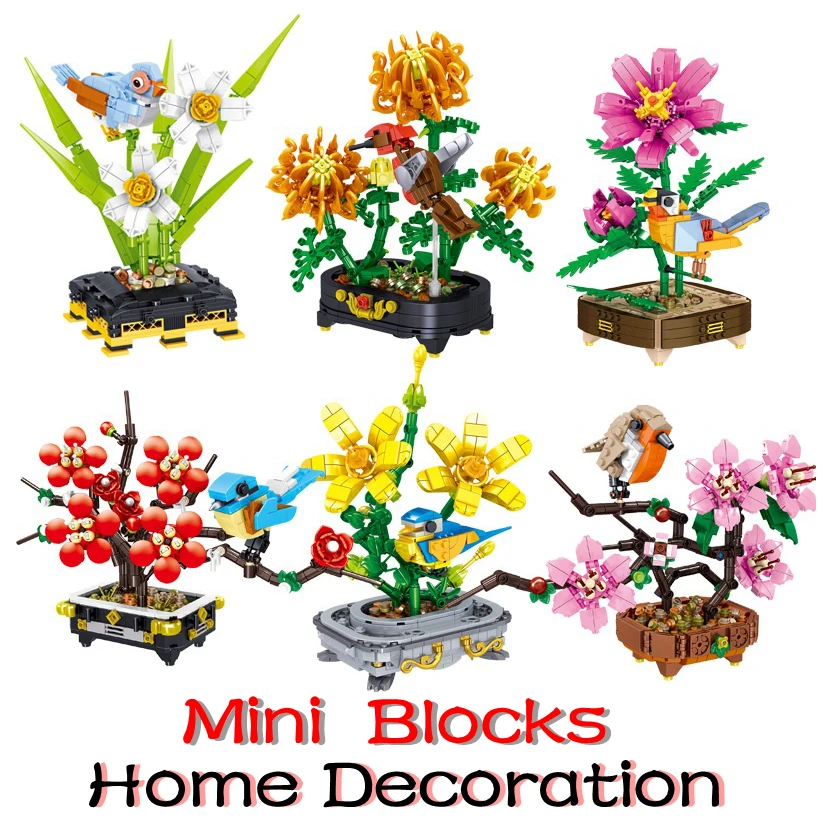 Moc Bouquet Orchid Flowers MINI Building Blocks City Romantic Home Decoration Diy Friends Bricks Toys for Children Girls Gift 
Moc Bouquet Orchid Flowers MINI Building Blocks City Romantic Home Decoration Diy Friends Bricks Toys for Children Girls Gift