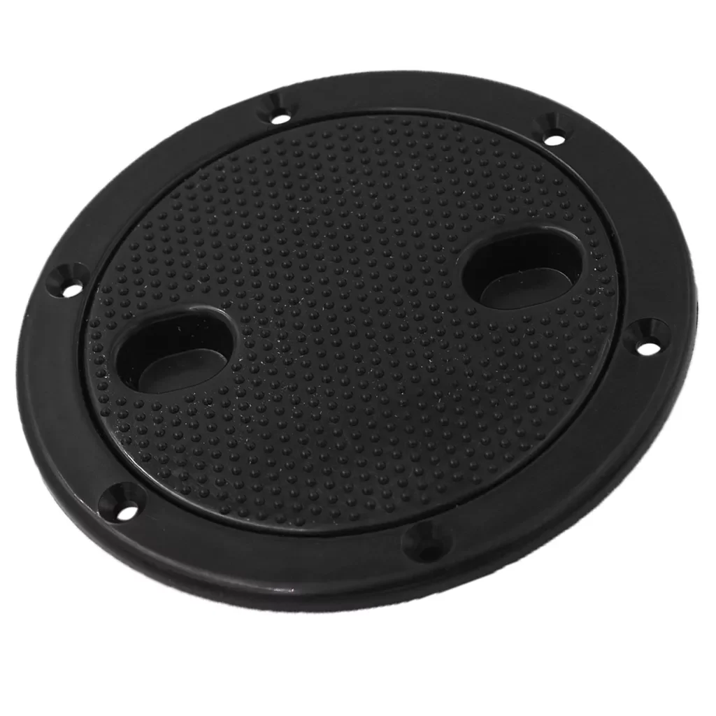 Marine Boat RV Black 4 inch Access Hatch Cover Twist Screw Out Deck Plate for Outdoor Boat Kayak Canoe Kayak Accessories
Marine Boat RV Black 4 inch Access Hatch Cover Twist Screw Out Deck Plate for Outdoor Boat Kayak Canoe Kayak Accessories