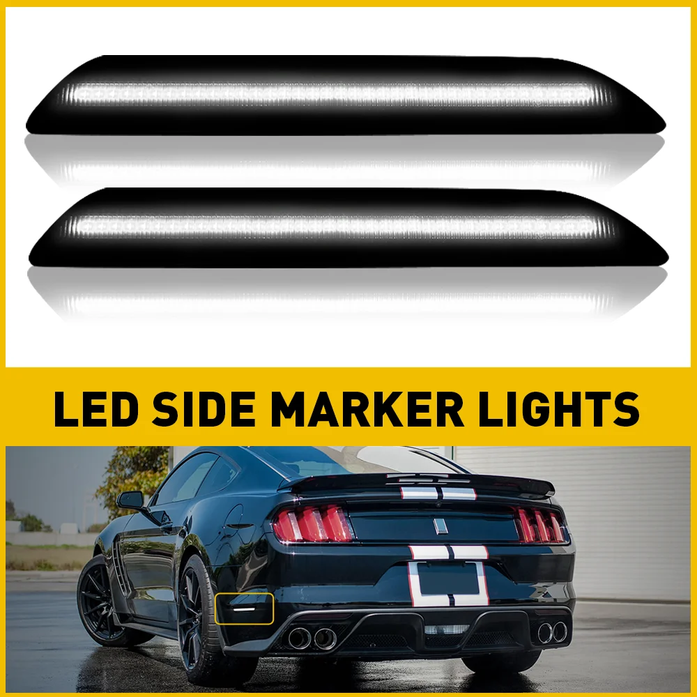 Для Ford Mustang 2015 2016 2017 2018 2019 2020 2021 GT 50 Ограниченная серия Shelby светодиодный, боковой, габаритный фонарь белая автомобильная лампа Водонепроницае...
Для Ford Mustang 2015 2016 2017 2018 2019 2020 2021 GT 50 Ограниченная серия Shelby светодиодный, боковой, габаритный фонарь белая автомобильная лампа Водонепроницае...