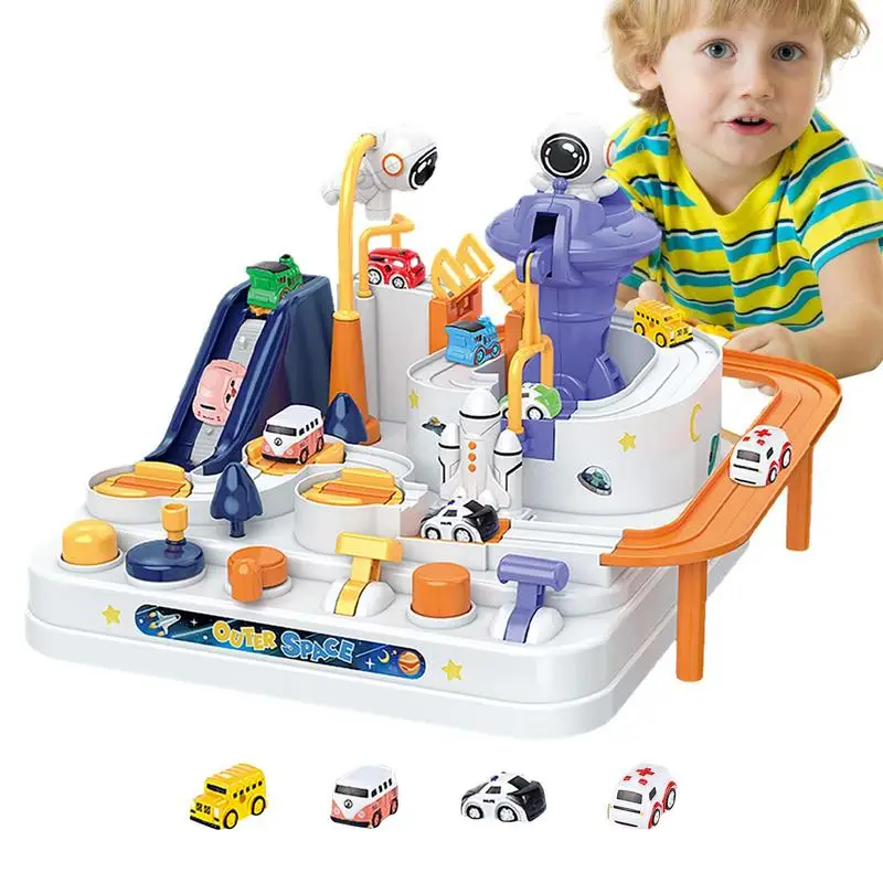 Racing Tracks For Boys Puzzle Rail Car Adventure Gifts For Boys Girls City Rescue Toy Adventure Playset Preschool Educational
Racing Tracks For Boys Puzzle Rail Car Adventure Gifts For Boys Girls City Rescue Toy Adventure Playset Preschool Educational