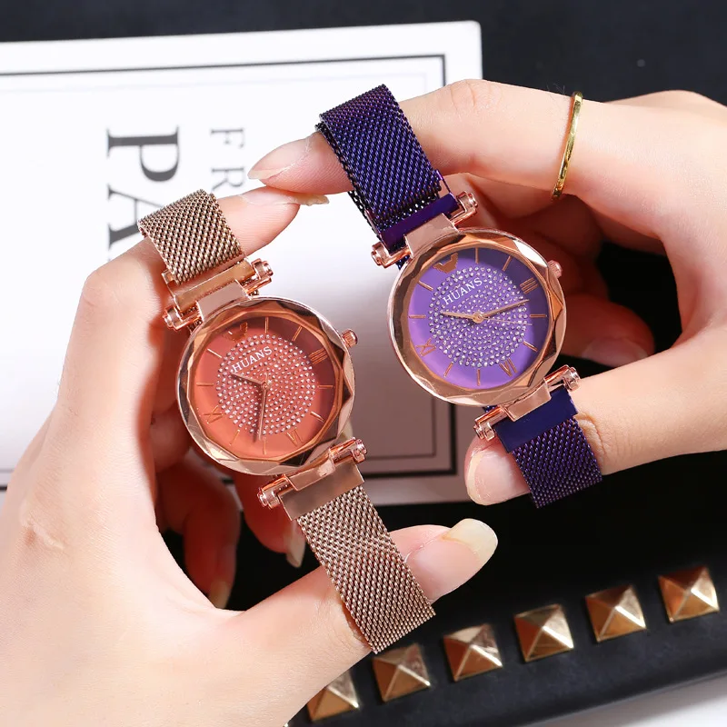 Luxury Starry Sky Watch for Women Fashion Ladies Quartz Wristwatch Red Leather Clock Relogio Feminino Zegarek Damski
Luxury Starry Sky Watch for Women Fashion Ladies Quartz Wristwatch Red Leather Clock Relogio Feminino Zegarek Damski
