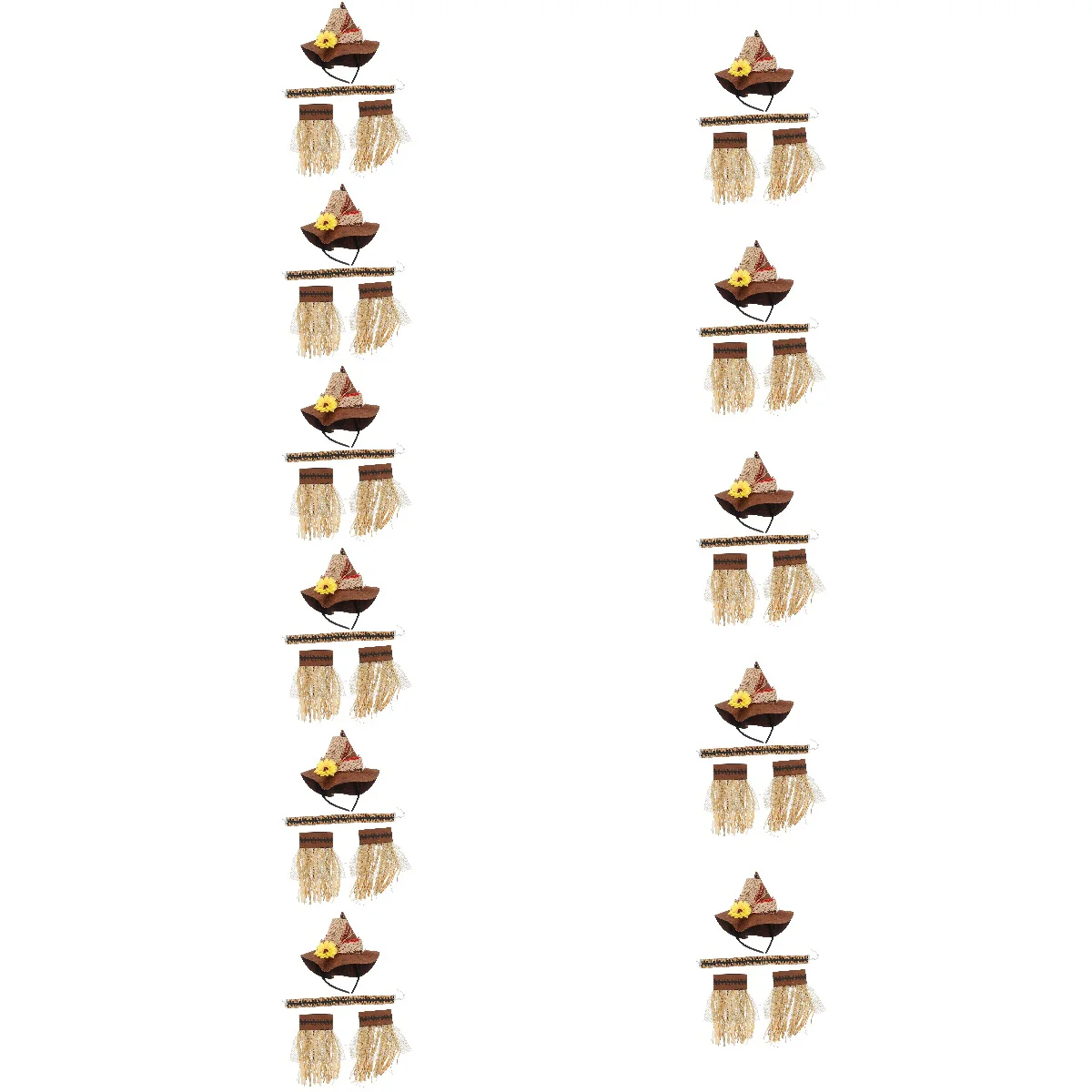 44 Pcs Scarecrow Costume Hat Straw Adornment Halloween Costumes Halloween Party Props Scarecrow Costume Accessories
44 Pcs Scarecrow Costume Hat Straw Adornment Halloween Costumes Halloween Party Props Scarecrow Costume Accessories