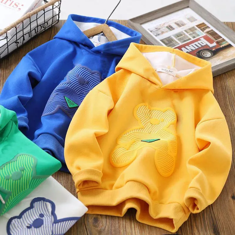 Boys Hoodies Sweatshirts Cotton Tops 2022 Bear Warm Thicken Plus Velvet Winter Autumn Toddler Pullover Baby's Kids Children's Cl
Boys Hoodies Sweatshirts Cotton Tops 2022 Bear Warm Thicken Plus Velvet Winter Autumn Toddler Pullover Baby's Kids Children's Cl