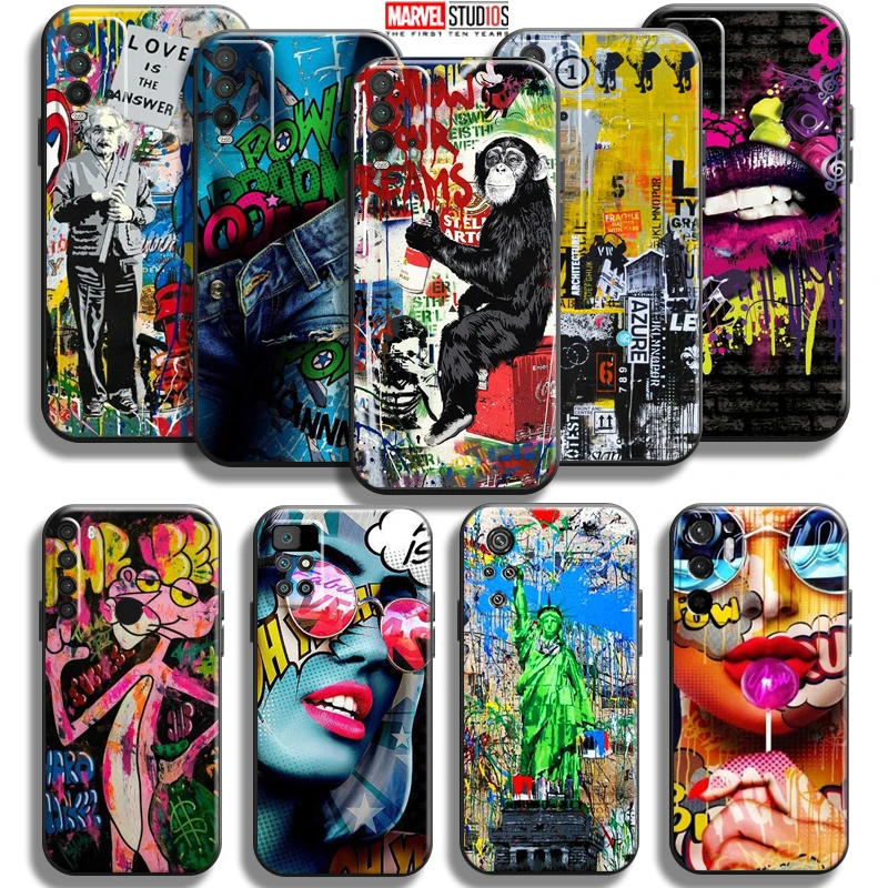 Street Graffiti Oil Painting Phone Case For Xiaomi Redmi Note 10 10S 9 9S 9T 5G 8 8T 7 Pro Redmi 10 9 9A 9T 9C 8 8A TPU
Street Graffiti Oil Painting Phone Case For Xiaomi Redmi Note 10 10S 9 9S 9T 5G 8 8T 7 Pro Redmi 10 9 9A 9T 9C 8 8A TPU