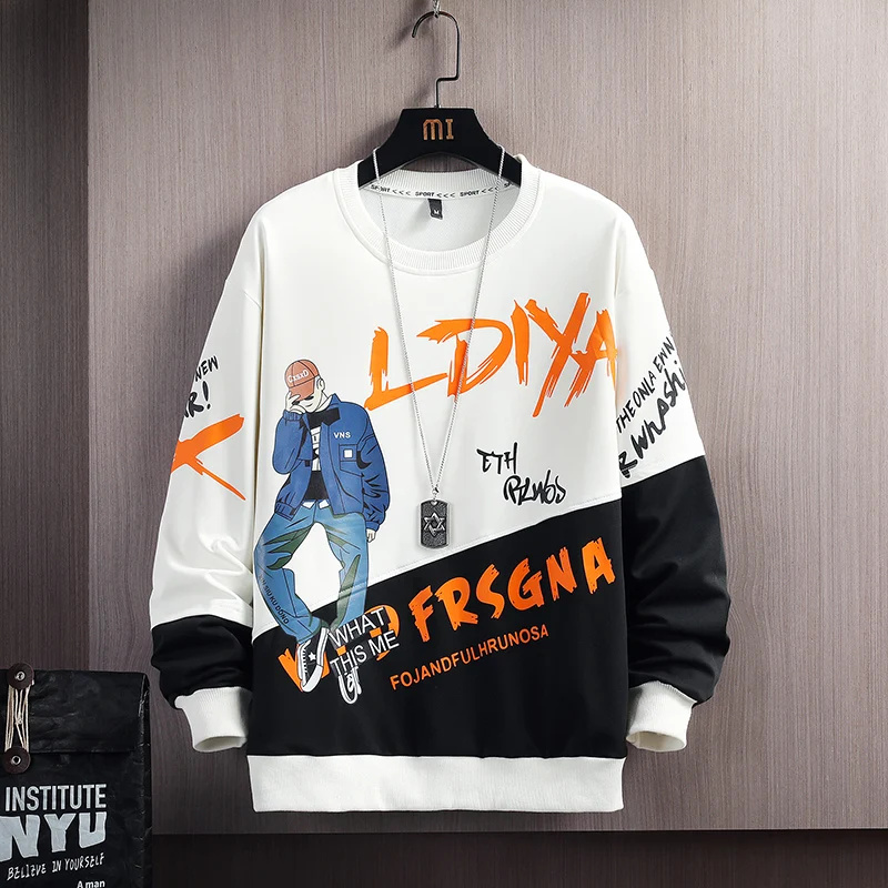 Fashion Casual Men's Hoodies Harajuku Japan Streetwear Sweatshirt Youth Spring Autumn Long Sleeve Pullover Outwear Tops Clothing
Fashion Casual Men's Hoodies Harajuku Japan Streetwear Sweatshirt Youth Spring Autumn Long Sleeve Pullover Outwear Tops Clothing