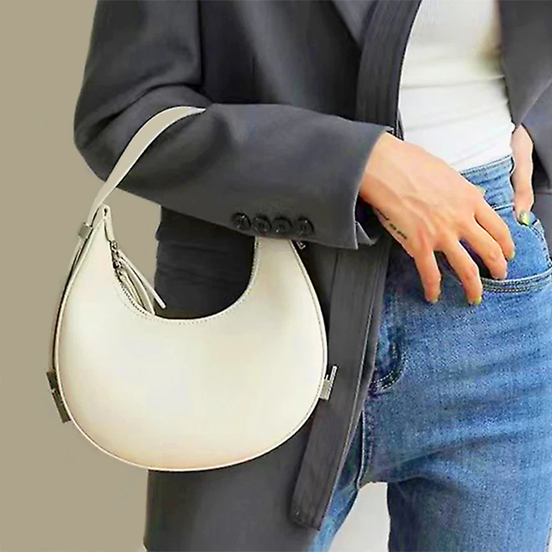 New genuine leather Women bag Crescent handbag niche mini cowhide shoulder bag lady underarm purse 01-GN-xzmnnp
New genuine leather Women bag Crescent handbag niche mini cowhide shoulder bag lady underarm purse 01-GN-xzmnnp