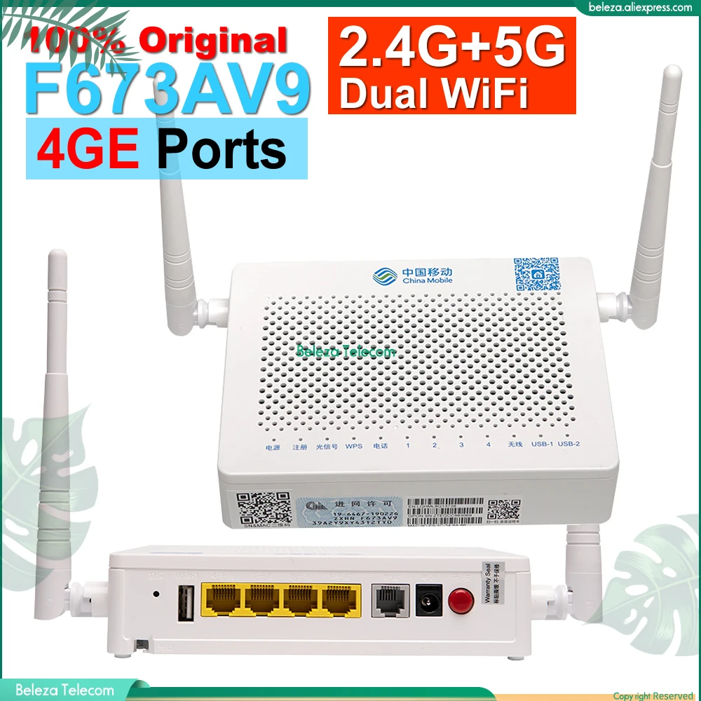 100% Оригинальный бывший в употреблении ONU z t e F673AV9 двухдиапазонный 4ge + 1tel + 2usb + Ac 5g Wifi Ont Gpon без оптоволоконного модема питания FTTH Englis
100% Оригинальный бывший в употреблении ONU z t e F673AV9 двухдиапазонный 4ge + 1tel + 2usb + Ac 5g Wifi Ont Gpon без оптоволоконного модема питания FTTH Englis