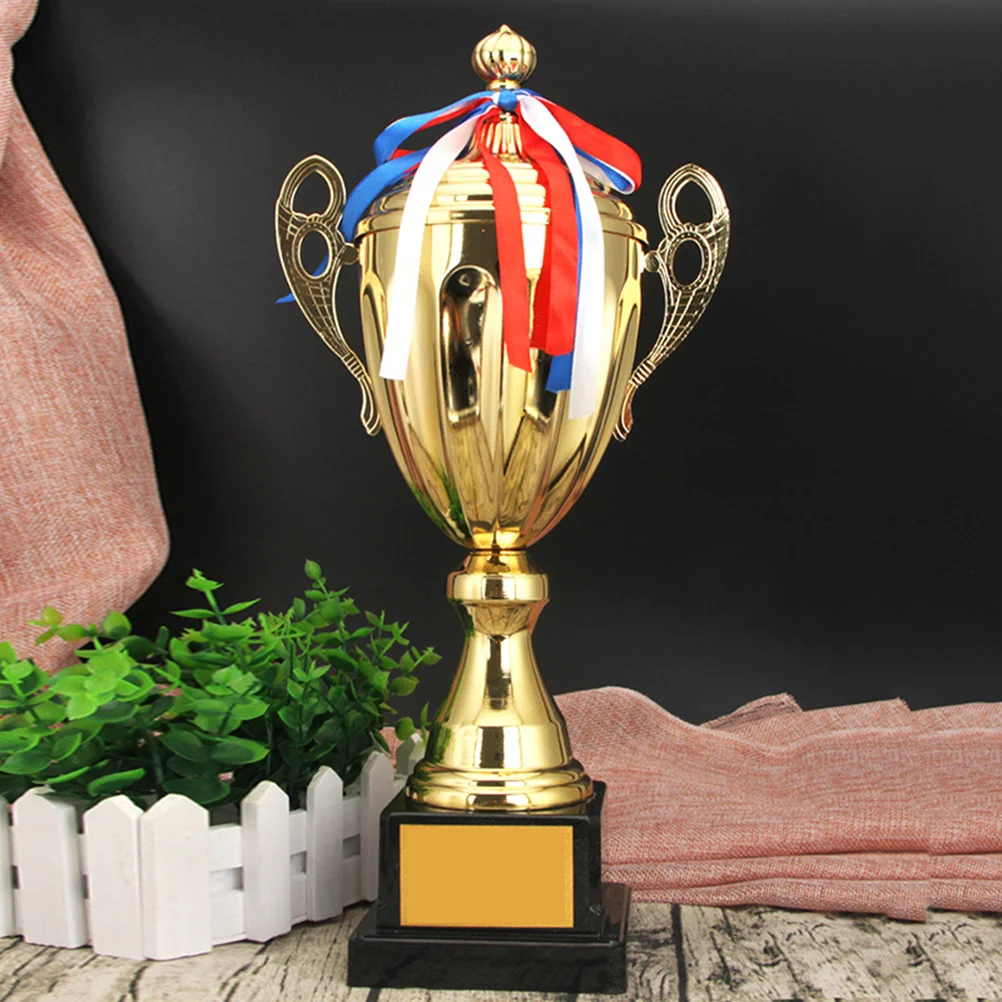 1PC Sports Match Trophy Metal Trophy School Tournament Honor Trophy for Competition Ceremony (34cm)
1PC Sports Match Trophy Metal Trophy School Tournament Honor Trophy for Competition Ceremony (34cm)