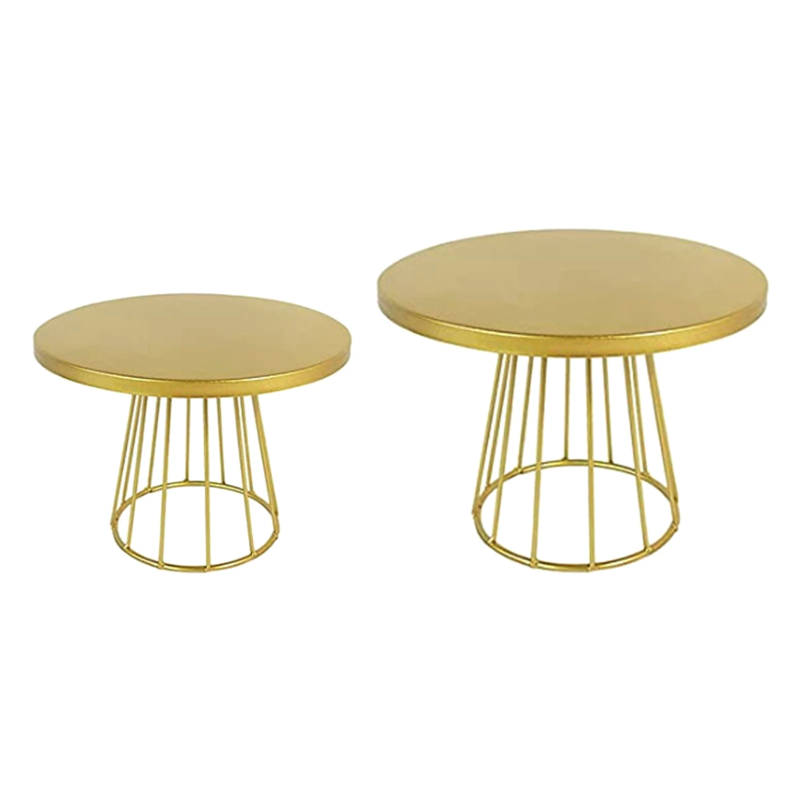 2pcs Party Decor Wedding Gold Mental Dessert Plate Serving Tray Art Portable Celebration Elegance Sturdy Birthday Cake Stand
2pcs Party Decor Wedding Gold Mental Dessert Plate Serving Tray Art Portable Celebration Elegance Sturdy Birthday Cake Stand