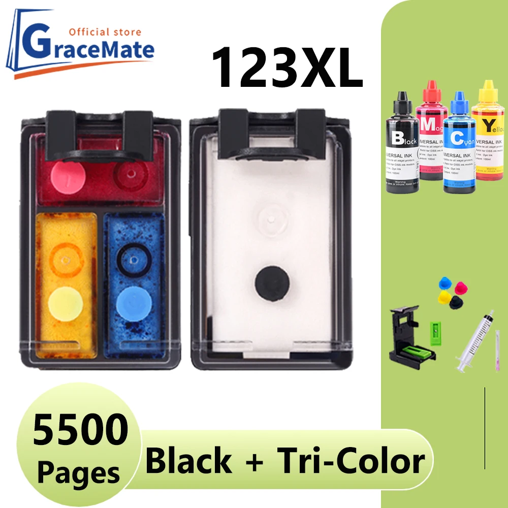 Картридж чернильный 123XL совместимый с HP 123 HP 123 для HP Officejet 3830 3831 3832 3833 3834 4650 4652 4654 4655 4656 4657 5200 5212
Картридж чернильный 123XL совместимый с HP 123 HP 123 для HP Officejet 3830 3831 3832 3833 3834 4650 4652 4654 4655 4656 4657 5200 5212