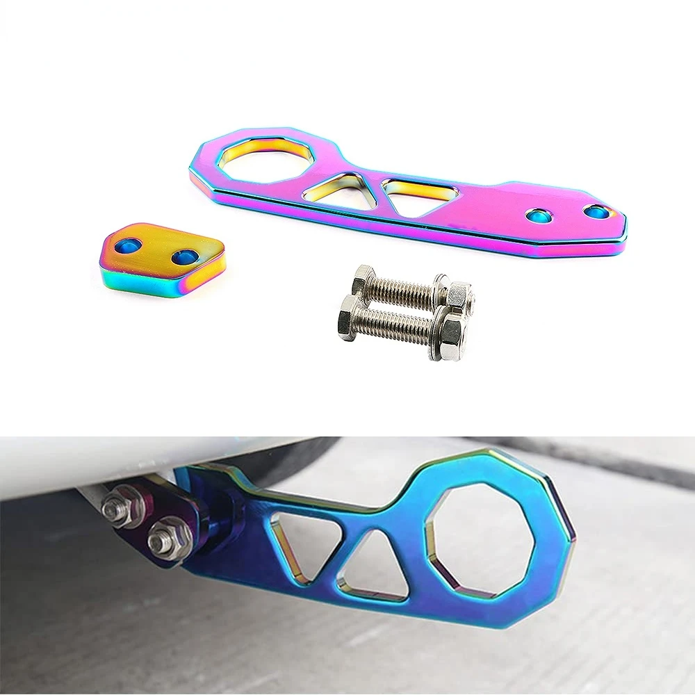 Universal Aluminum Alloy Car Rear Bumper Trailer Hook Towing Tools Racing Tow Hook for JDM
Universal Aluminum Alloy Car Rear Bumper Trailer Hook Towing Tools Racing Tow Hook for JDM