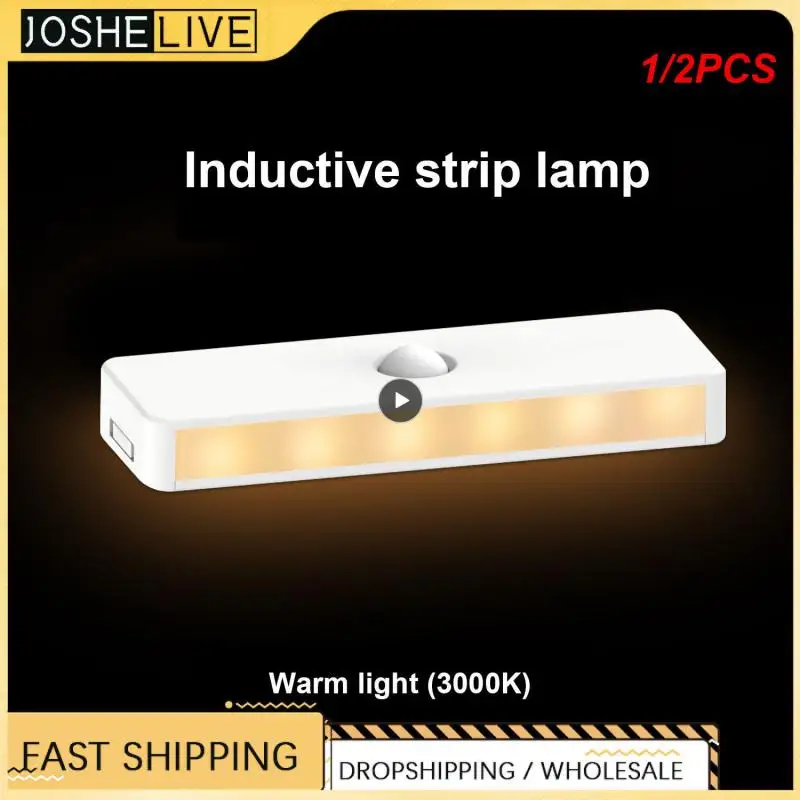 1/2PCS Motion Sensor LED Cabinet Light USB Rechargeable Night Lamp For Kitchen Cabinet Wardrobe Lamp Staircase Backlight Aisle
1/2PCS Motion Sensor LED Cabinet Light USB Rechargeable Night Lamp For Kitchen Cabinet Wardrobe Lamp Staircase Backlight Aisle