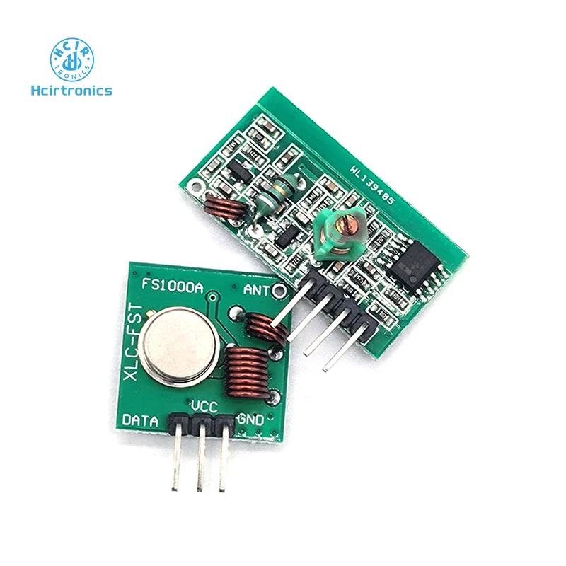 433MHZ MX-05V FS-03V 5V Super Regenerative Receiving Module / Wireless Receiving Module / Wireless Transmitting Module
433MHZ MX-05V FS-03V 5V Super Regenerative Receiving Module / Wireless Receiving Module / Wireless Transmitting Module