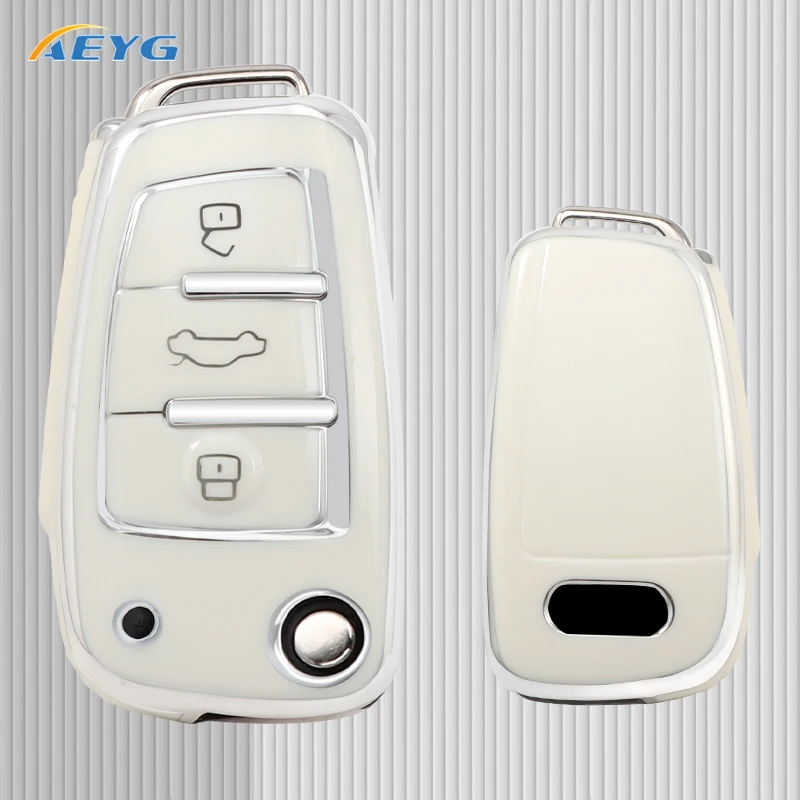 Soft Car Remote Key Case Cover Shell Fob For Audi A3 A4 A5 C5 C6 8P B6 B7 B8 C6 RS3 Q3 Q7 TT 8V S3 Holder Fob Car Accessories
Soft Car Remote Key Case Cover Shell Fob For Audi A3 A4 A5 C5 C6 8P B6 B7 B8 C6 RS3 Q3 Q7 TT 8V S3 Holder Fob Car Accessories