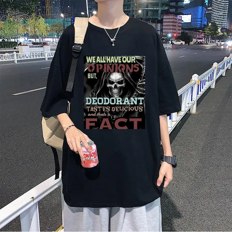 Funny We All Have Our Opinions But Deodorant Tastes Deliciovs and Thats A Fact T Shirts Men Women Anime Manga Skull Graphic Tees
Funny We All Have Our Opinions But Deodorant Tastes Deliciovs and Thats A Fact T Shirts Men Women Anime Manga Skull Graphic Tees