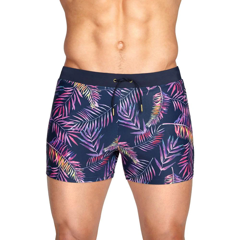 Men's Swimming Trunks Boxyer Shorts Invisible Zip Pocket Swimwear Tight Pouch Leaves Print Bathing Surf Swim Suit Boxer Shorts
Men's Swimming Trunks Boxyer Shorts Invisible Zip Pocket Swimwear Tight Pouch Leaves Print Bathing Surf Swim Suit Boxer Shorts